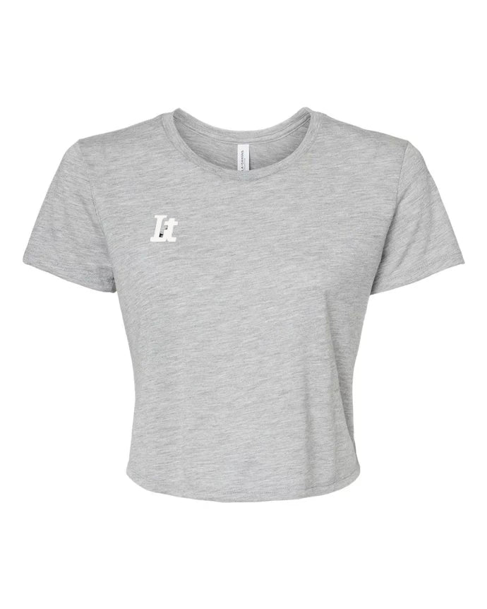 Womens Flowy Crop Top